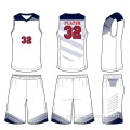 Basketbal Uniform Design Nieuwste basketbal Black Jersey